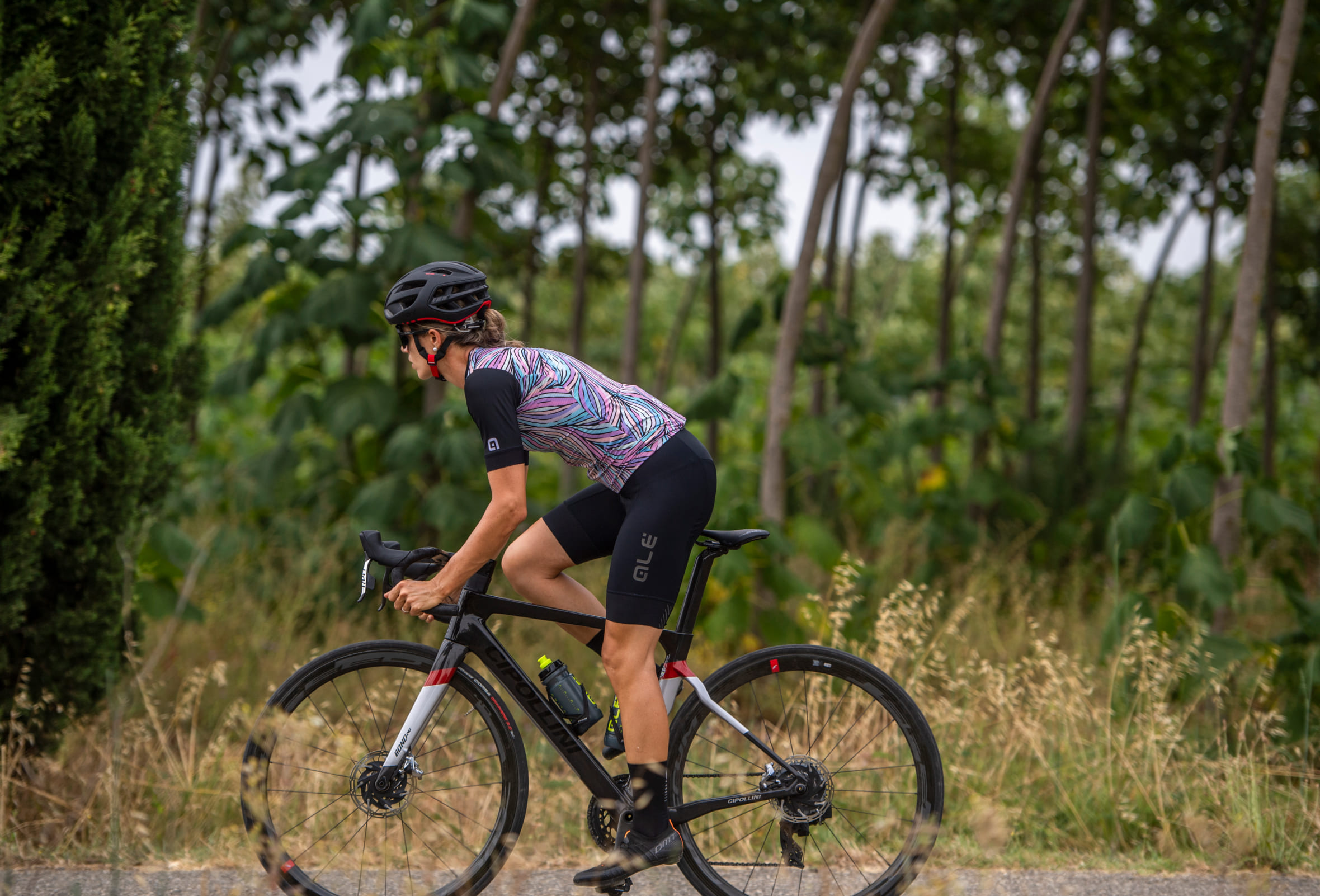 Spodenki rowerowe damskie Alé Cycling PR-E Magic Colour